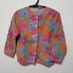 フリース カーディガン