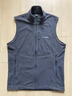 mont-bell フリース シャミースベスト Men's グレー M