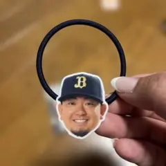 【オリックス・バファローズ】 アクリルヘアゴム 森友哉選手