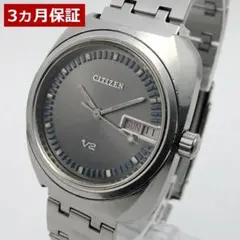シチズン セブンスター V2 【希少】自動巻き 22石 ローマ数字メンズ 