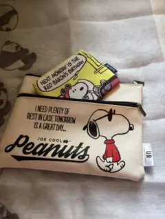 PEANUTS スヌーピー ポーチ２点のサムネイル