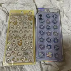 A*様 うさぎ ボンボンドロップシール シマエナガ おはじきシール