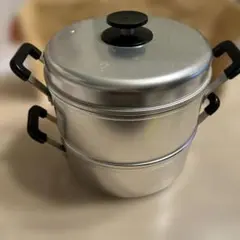 アルミ製 3段蒸し器 ツルマル印 - メルカリ