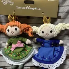 アナ雪　ぬいぐるみチャーム　ファンタジースプリングス