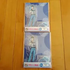 タイトーくじ　初音ミク×RODY　H賞　クリアスタンド　KAITO　2個セット