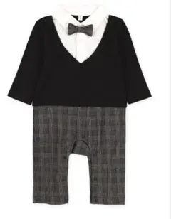 長袖カバーオール