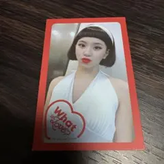チェヨン TWICE What is Love? トレカ