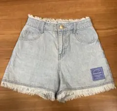 Jenni Love フリンジデニムショートパンツ　130 女の子