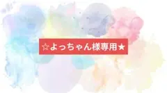 ★よっちゃん様専用ページです★