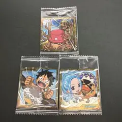 ワンピース ウエハース シール　４弾３枚セット