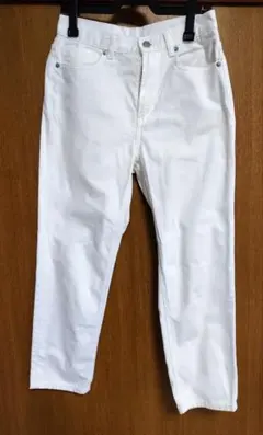 ジーユー　テーパードアンクルジーンズ　レディース　デニム　М