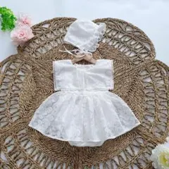 新品　訳あり　ベビードレス　お食い初め　お宮参り　ワンピース　退院着　新生児