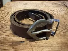 ダークブラウン レザー ベルト