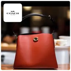 美品✨ COACH ウィロウショルダーバッグ ポリッシュドペブルレザー 2WAY