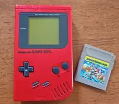 任天堂 ゲームボーイ 本体 レッド ソフト付き