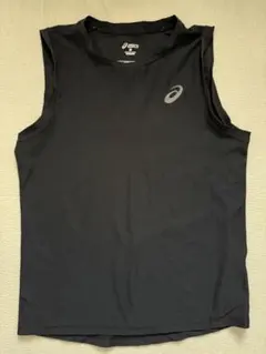 asics ランニングウェア　ブラック