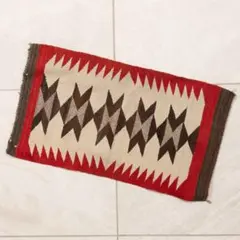 オールド ナバホ ウールラグ 103cm x 50cm - メルカリ