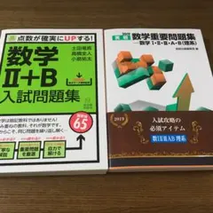 2冊セット 数学2+B入試問題集 実戦数学重要問題集 理系