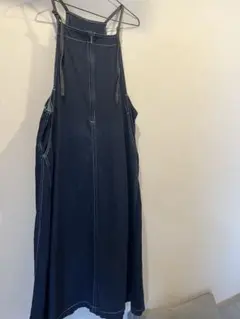 デニム キャミワンピース