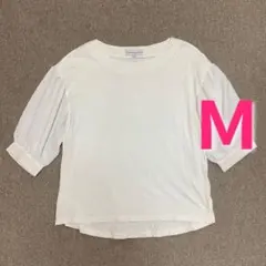 【洗浄済】SEASON REASON ホワイト カットソー M