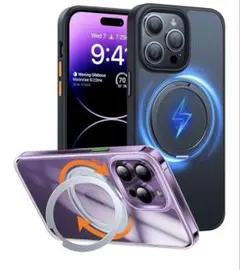 TORRAS iPhone14ProMax ケース UPRO OstandR 黒