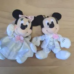 ミッキー ミニー ウェディングドールセット