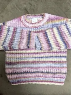 ZARA 可愛い♡ ストライプニットセーター 3歳用