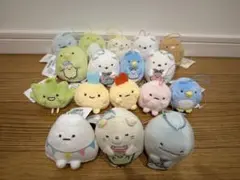 すみっコぐらし マスコットキーチェーン17個セット