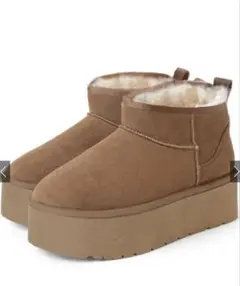 GRL(グレイル) 厚底ムートンブーツ24cm