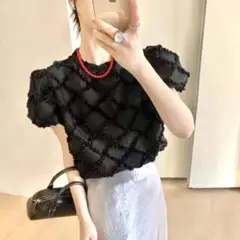miu系 キルティングブラウス チャイナ服 ワンホン 平成ギャル 量産型 地雷系