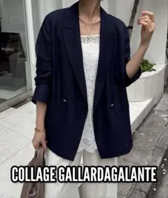 COLLAGE GALLARDAGALANTEメッシュダブルジャケットのサムネイル