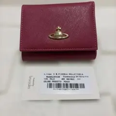 新品 Vivienne Westwood 三つ折り財布 913VW106 ピーチ - メルカリ