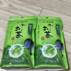 伊藤園お〜いお茶抹茶入り　茶葉タイプ急須用100g 2セット　訳あり　匿名配送のサムネイル