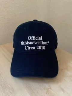 thisisneverthat Times Logo Cap NAVY