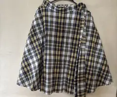 JW ANDERSON × UNIQLO チェック柄スカート