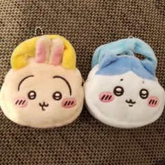 ちいかわ　ぬいふわトートミニ 　うさぎ　ハチワレ　ポーチ　ぬいぐるみ　マスコット