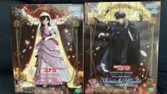 名探偵コナン xrosslink フィギュア 毛利蘭、工藤新一セット