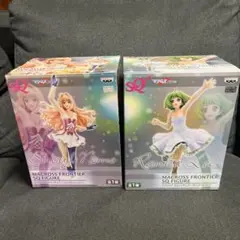 マクロスフロンティア SQフィギュア シェリル・ノーム ランカ・リー　セット