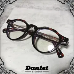 クラウンパント■高品質■フレンチヴィンテージ■デミブラウン■伊達眼鏡■未使用品