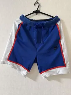 NIKE バスケットボールパンツ M 青/白/赤