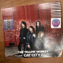 THE YELLOW MONKEY CAT CITY フライヤー
