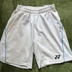 YONEX ハーフパンツ ホワイト JP SS ユニフォーム　ソフトテニス