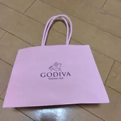 GODIVA ショップ袋 ピンク 紙袋　即日発送
