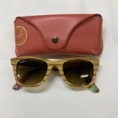 レイバン WAYFARER 木目柄 RB2140 ケース付