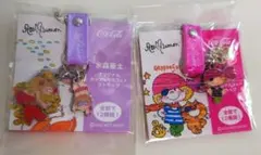 未使用　水森亜土 オリジナル カップルマスコットストラップ 2個セットのサムネイル