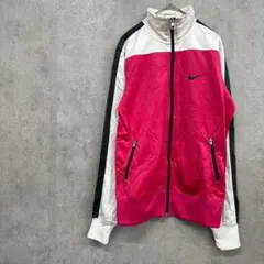NIKE トラックジャケット トライカラー ワンポイント ロゴMのサムネイル