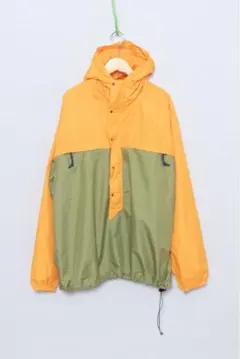 90s adidas ナイロン　プルオーバーフーディ　エッセンシャルプルオーバー