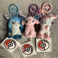 グレイシア　エーフィ　ニンフィア　ぬいぐるみ　マスコット　ポケモンセンター