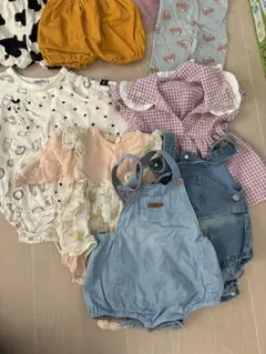 70〜80サイズ 女の子 ベビー服まとめ売り 春夏用