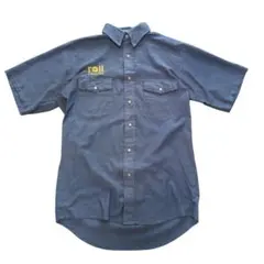 ワークシャツ ウエスタン 企業ロゴ デニム ヴィンテージ